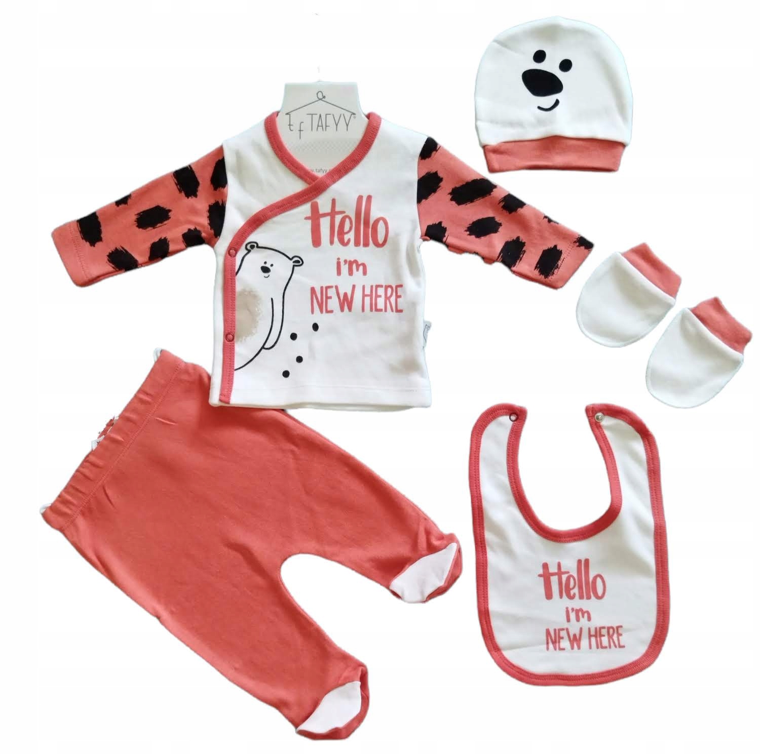 Detský komplet - Baby Set Vol. Tafyy 56 ECRU 5 ks.