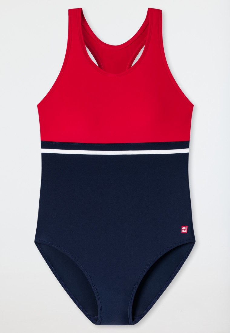 Detské plavky - Schiesser One -kus outfit 164 Multi -Colored