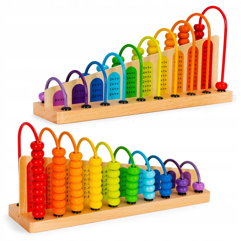 Vzdelávacia hračka pre deti drevené abacus