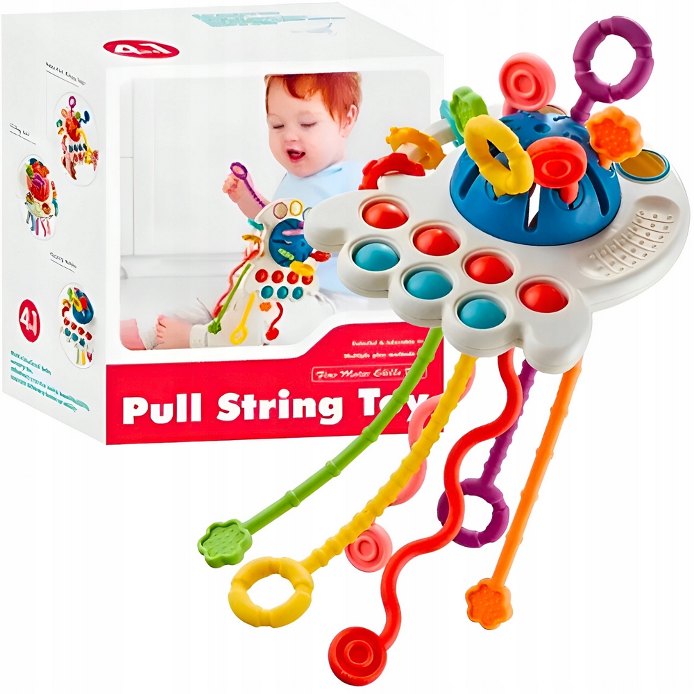 Senzorická hračka - Zmyslová hračka pre deti, teether pop