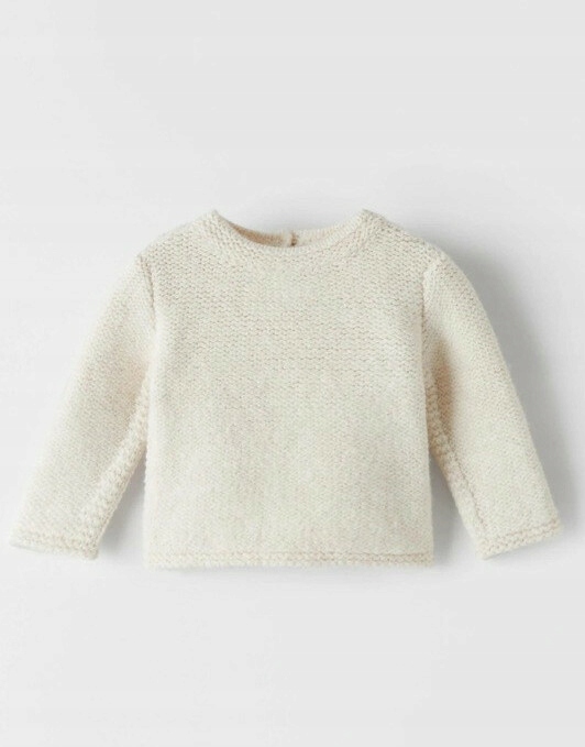 Detský sveter - Zara 56 béžový sveter