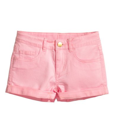 Detská košeľa - Kraťasy Zara 122 Pink