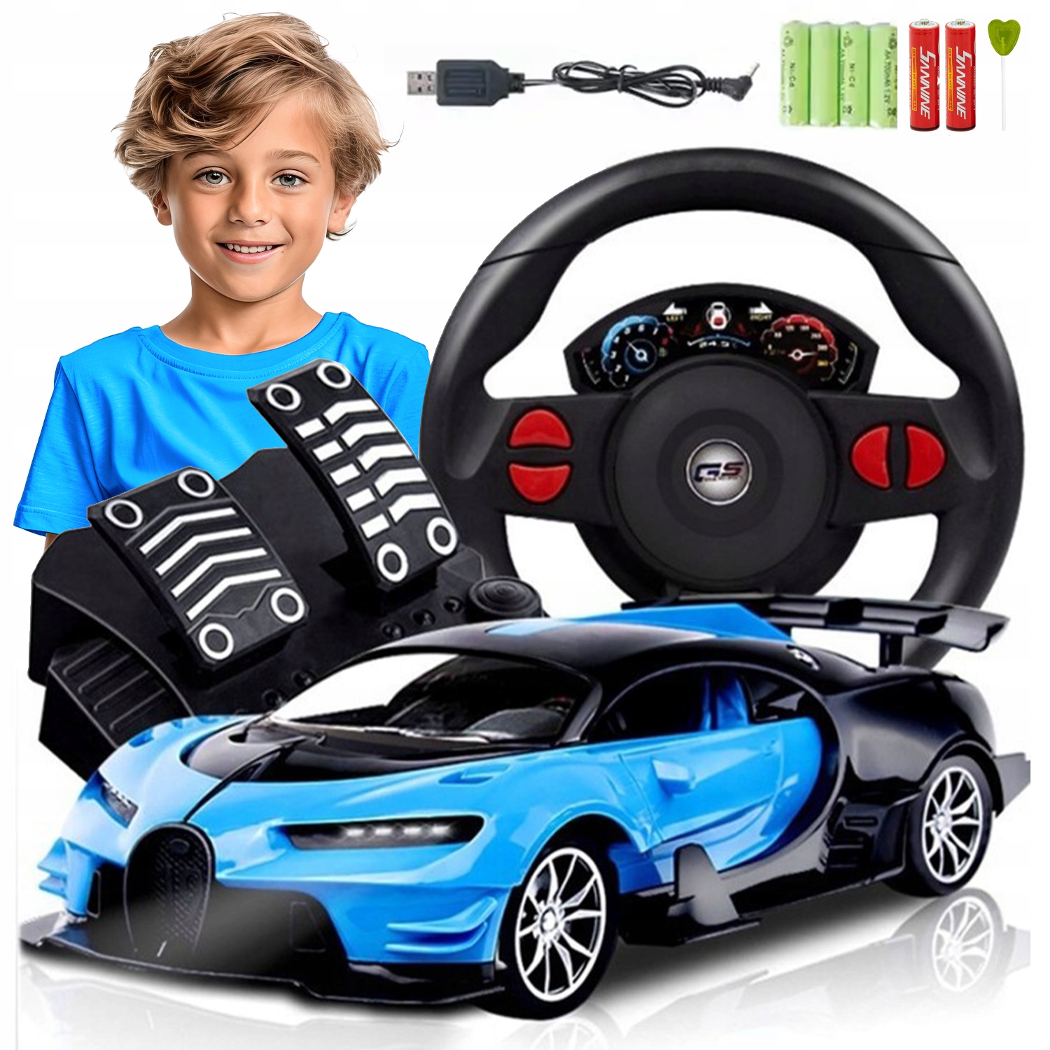 RC auto - Diaľkové vozidlo s diaľkovým vozidlom pre veľké diaľkové ovládanie