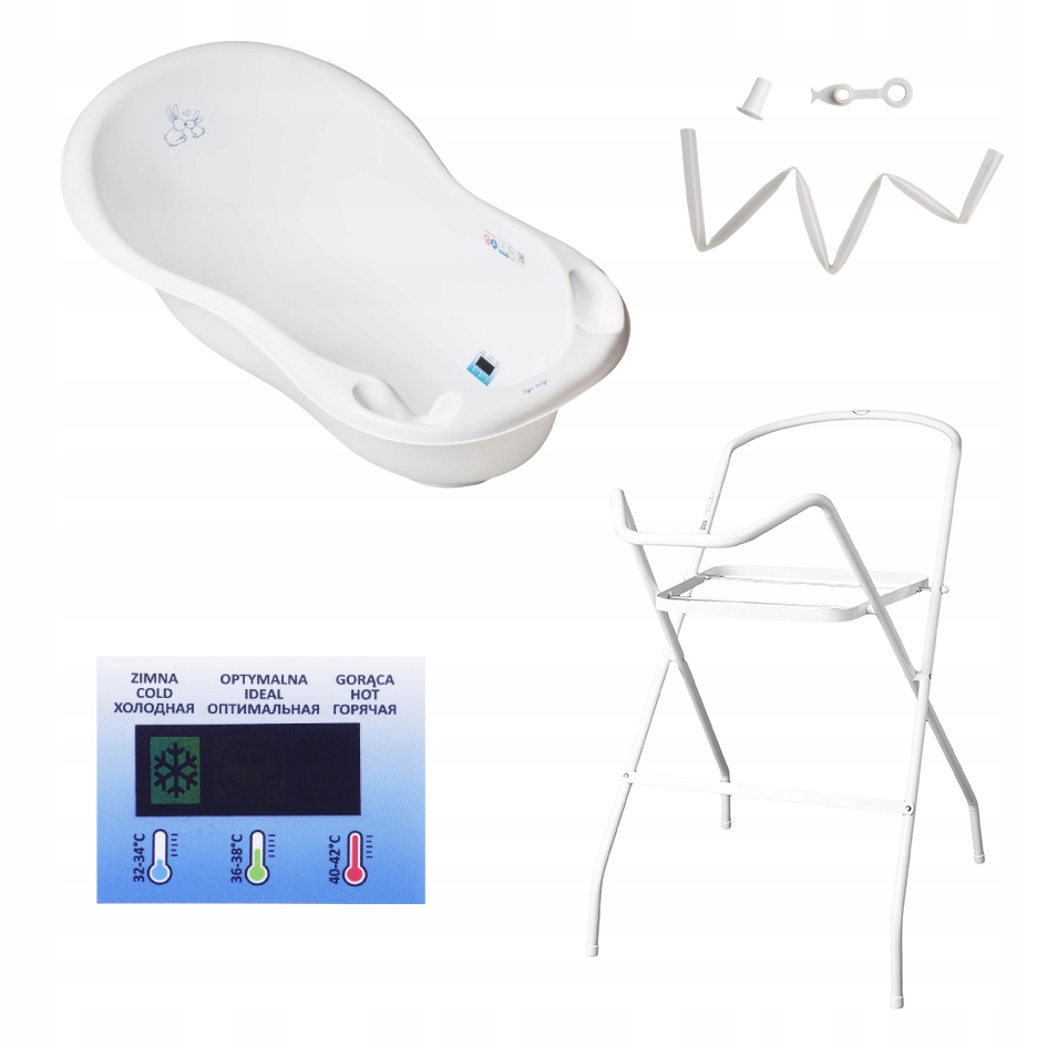 Sada 4 v 1 Lapsi White Bunny 102 cm