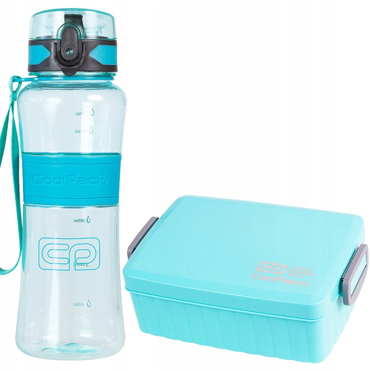 Detský desiatový box, fľaša - Fľaša na vodu Coolpack pre Tritanum 390 ml BPA zadarmo