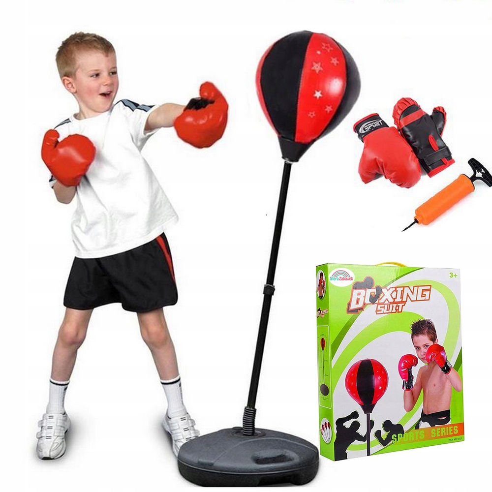 Športová hračka - Boxingová sada boxerská hruška pre deti rukavice