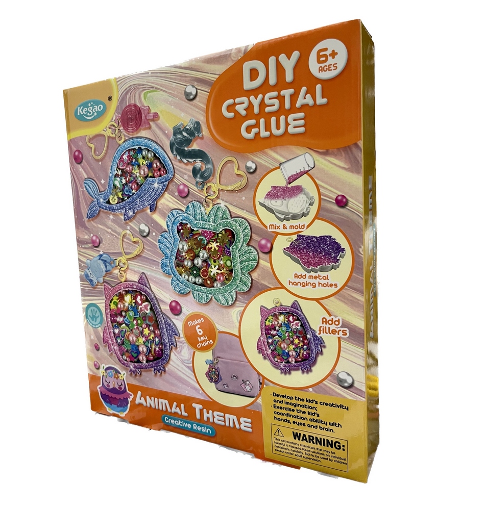 Kreatívna hračka - DIY prívesok Key Rings Kit robte sami