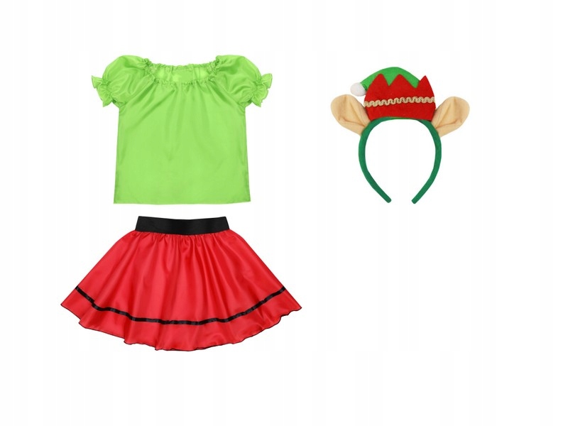 Kostým pre dievča - Elf Costume Twójstroje_pl R. 134-146