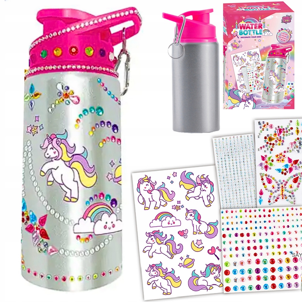 Kreatívna sada - SÚPRAVA KREATÍVNEJ SÚPRAVY UNICORN DIAMANTOVÁ FĽAŠA MOZAIKA 5D DIY