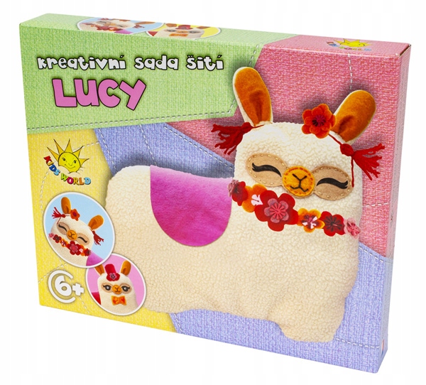 Kreatívna súprava Kids World lama na šitie