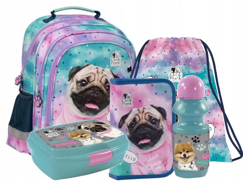 Baby Yoda School Batoh vo veľkých vzoroch A4 USB
