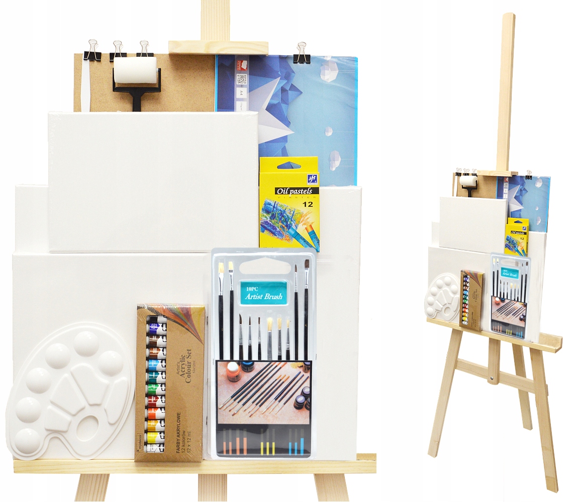 MyDecor Painting Set Easel + príslušenstvo