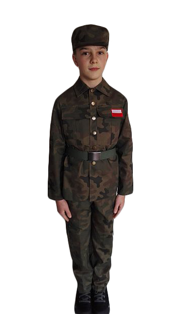 Kostým pre chlapca- Vojak 128 outfit, maskovanie, vojenský kostým
