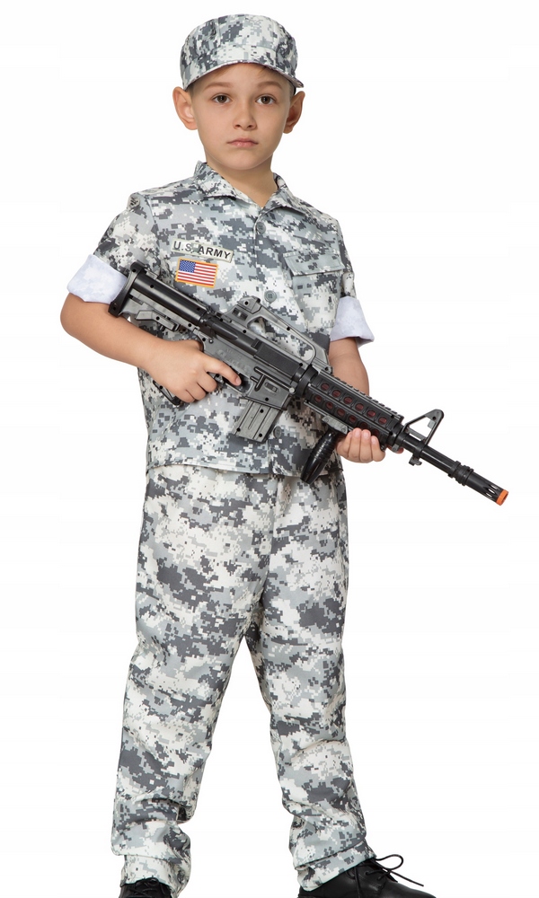 Kostým pre chlapca- Americký vojak Commando 116 Doprava Vianoce 12h