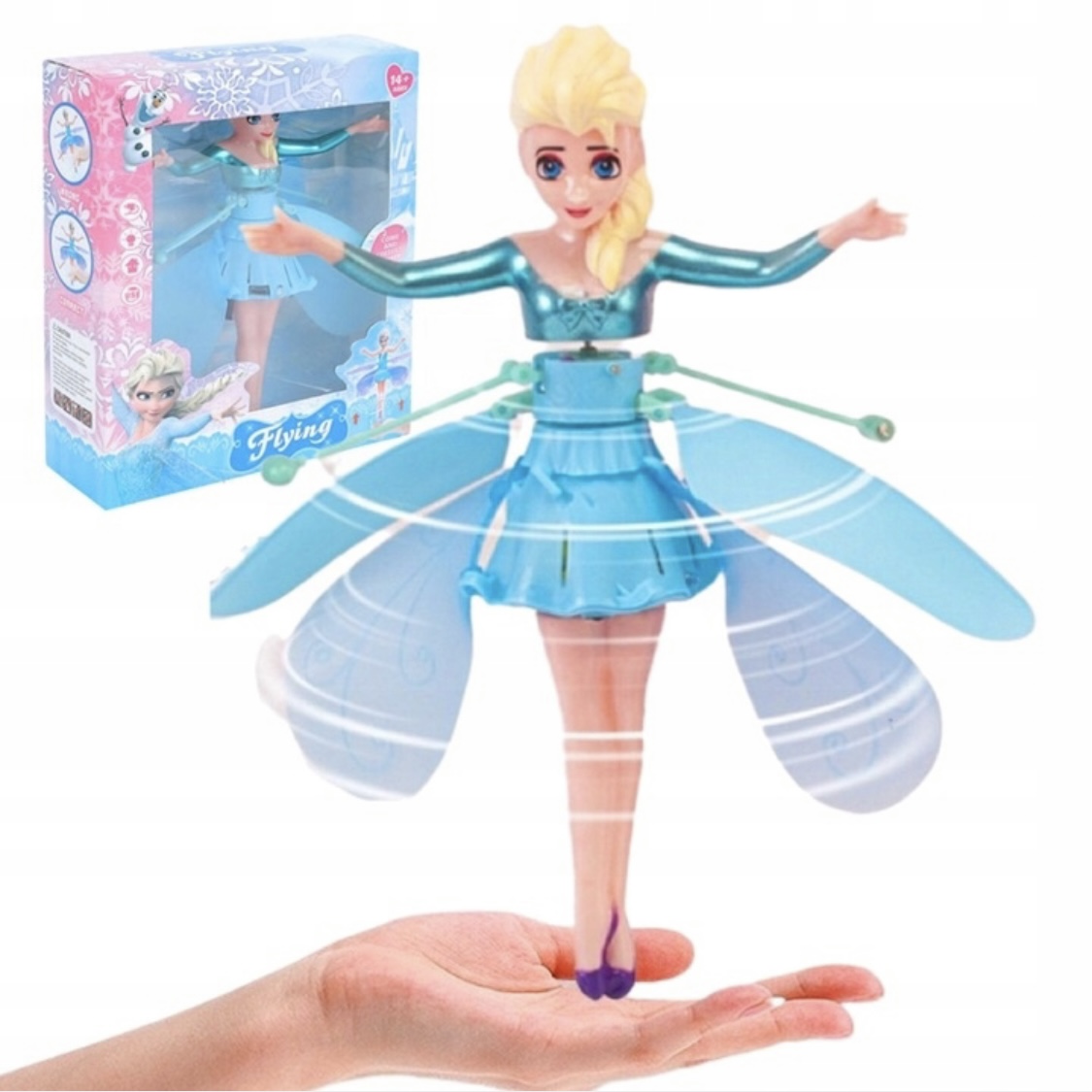 Lietajúci RC model - Elsa Elza USB Flying Doll Contled Toy