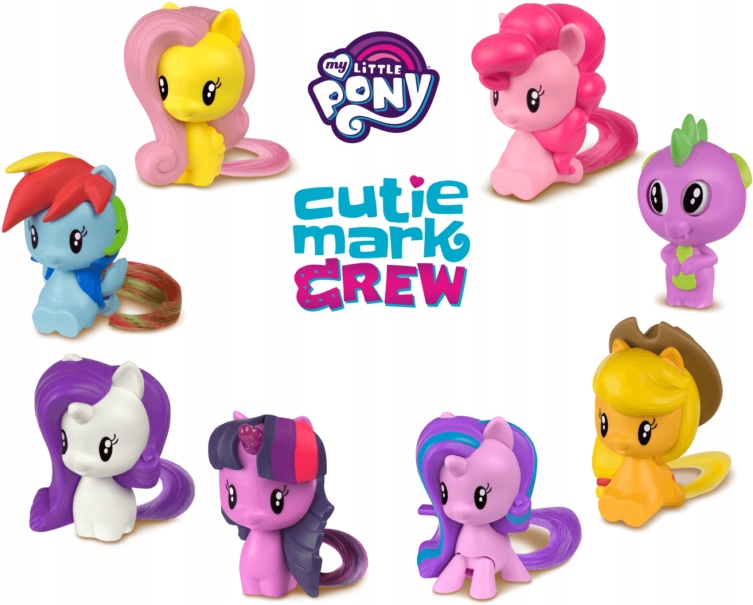 Obrázok Set Havi My Little Pony Multi -Colored 8 ks.