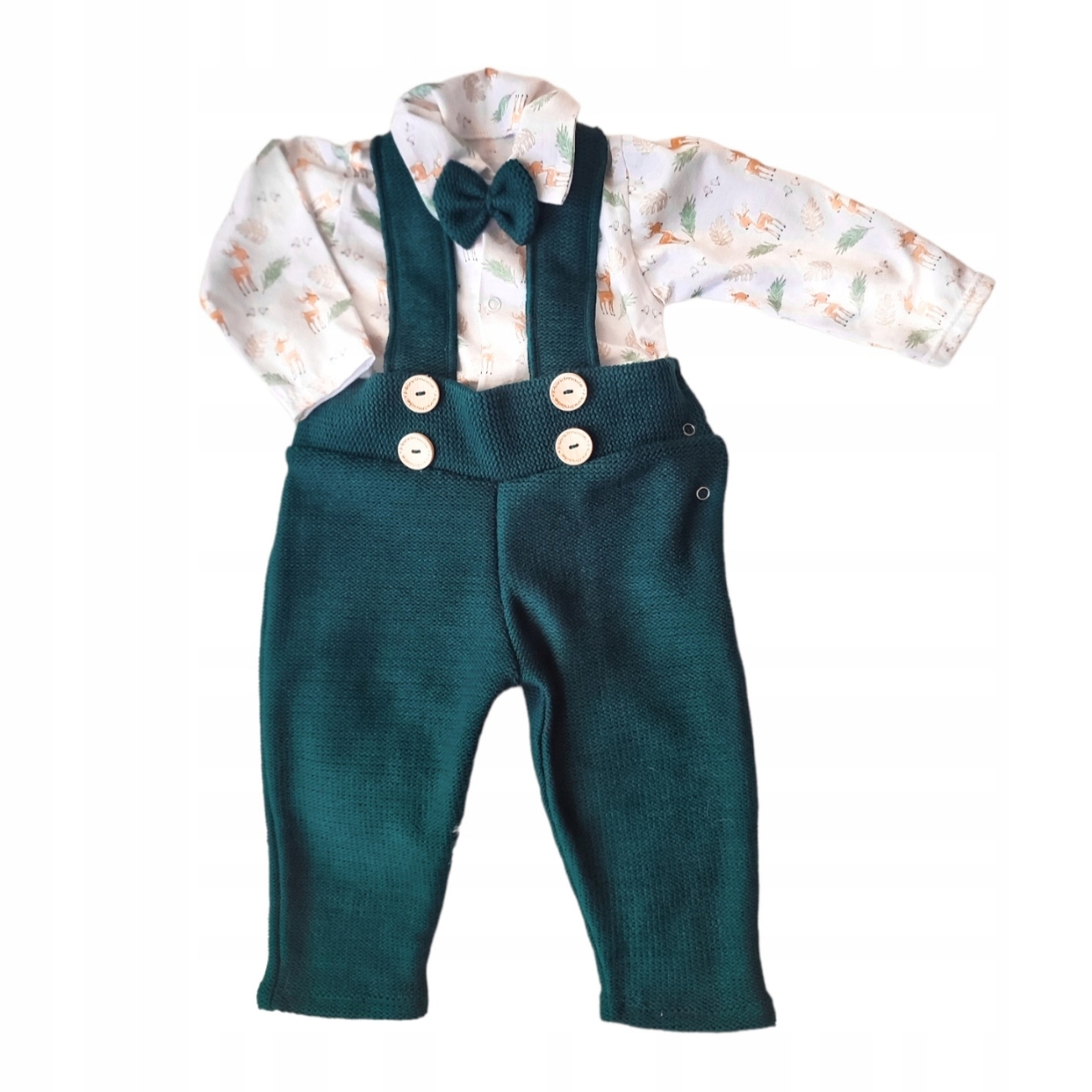 Detský komplet - Baby Set Mariposa 56 Multi -Colored, Green 3 PCS.
