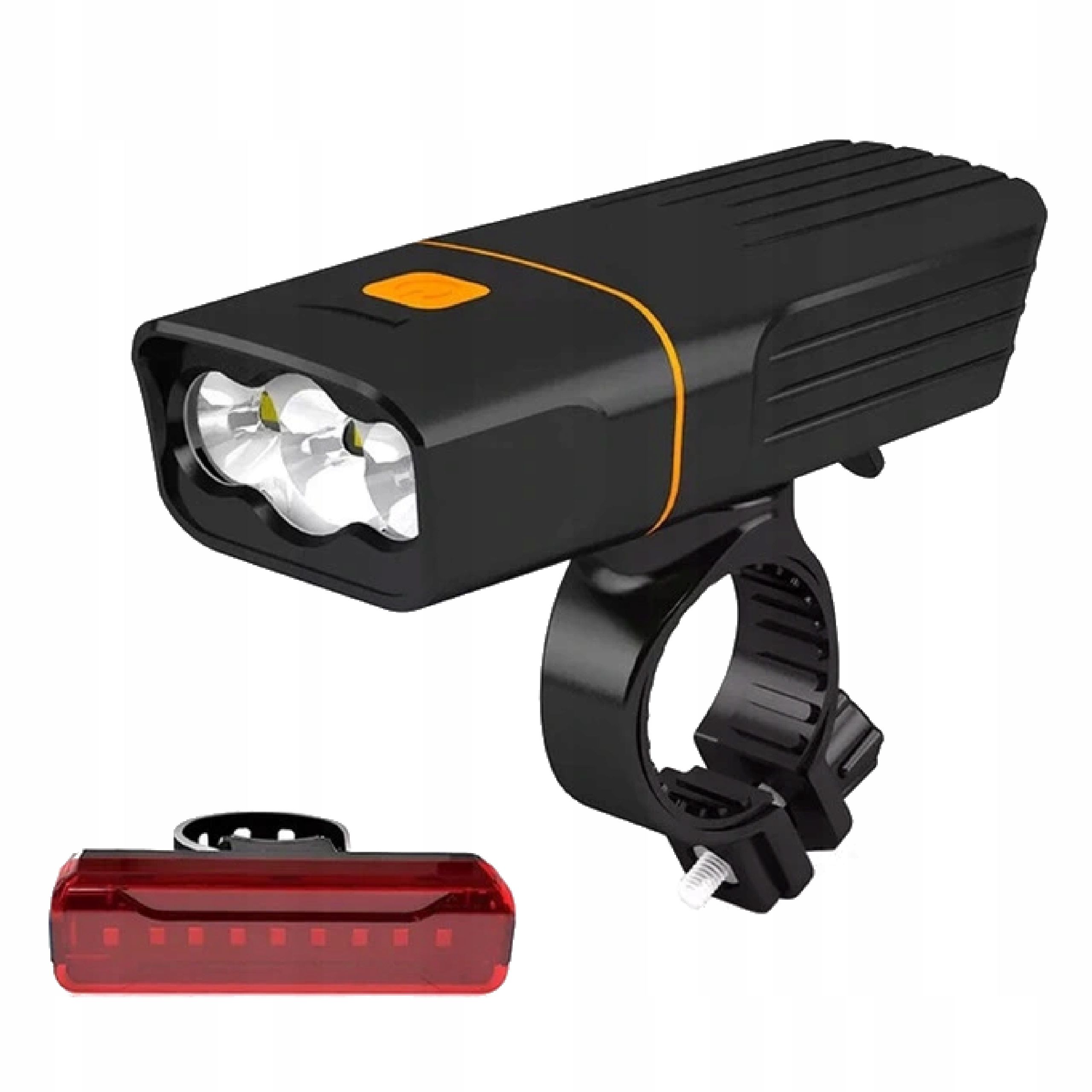 LED bicykel sada 1500 lm predná zadná časť 250 h