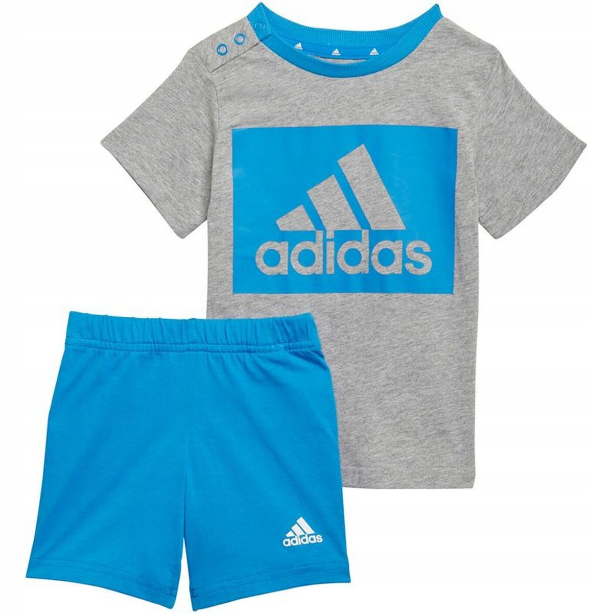 Nastavte adidas 104 modrá, šedá