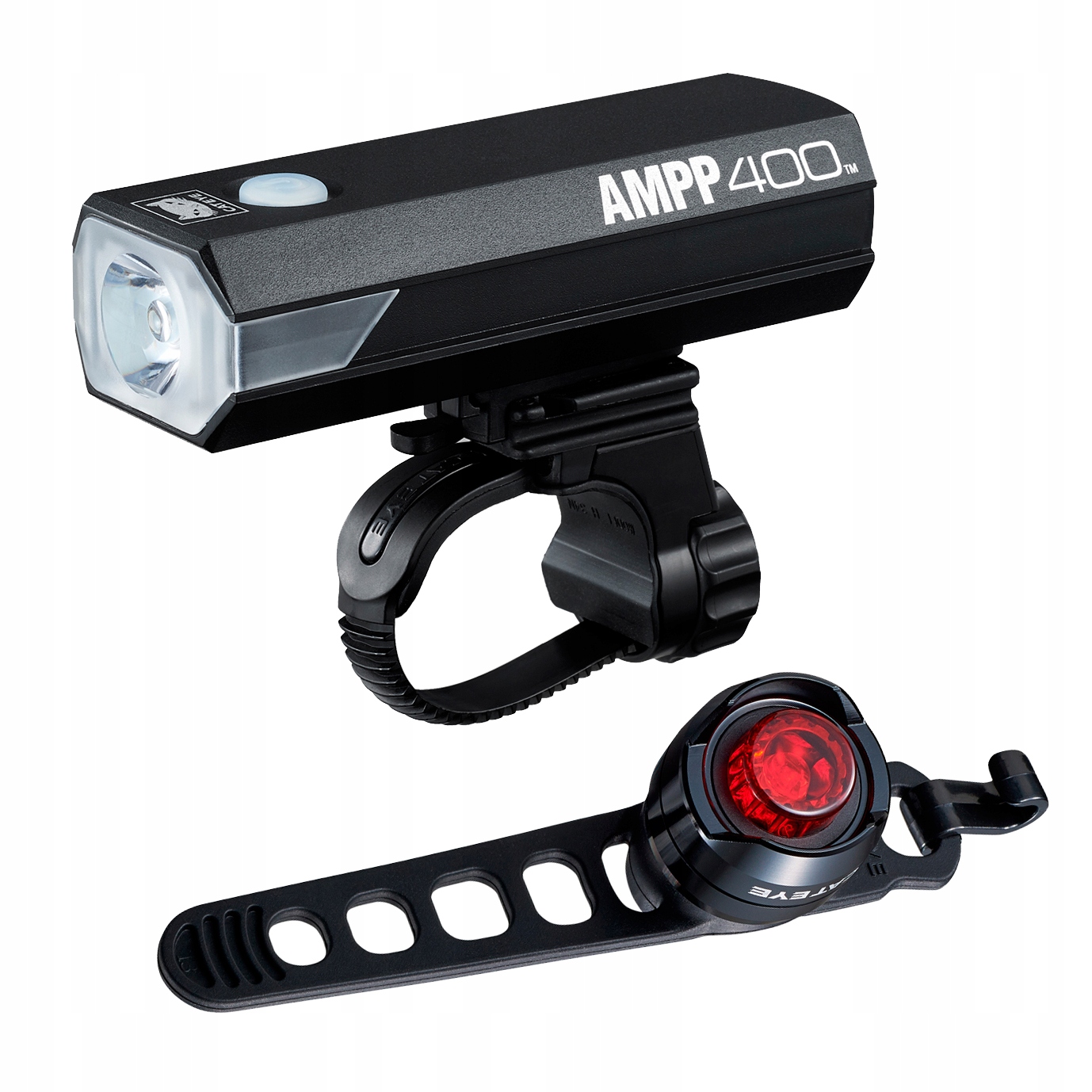 Sada žiaroviek Cateye AMPP400 HL-EL084RC SL-LD160RC