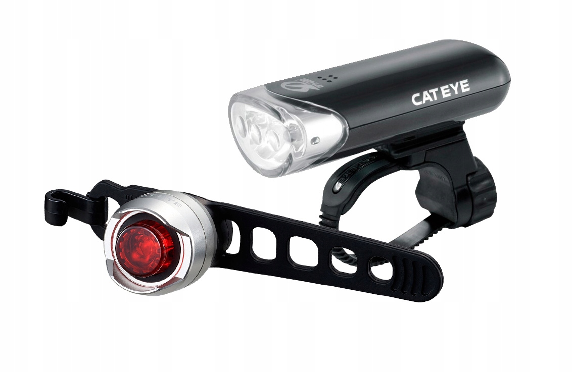Sada lampy LED Cateye HL-EL135N + SL-LD160-R