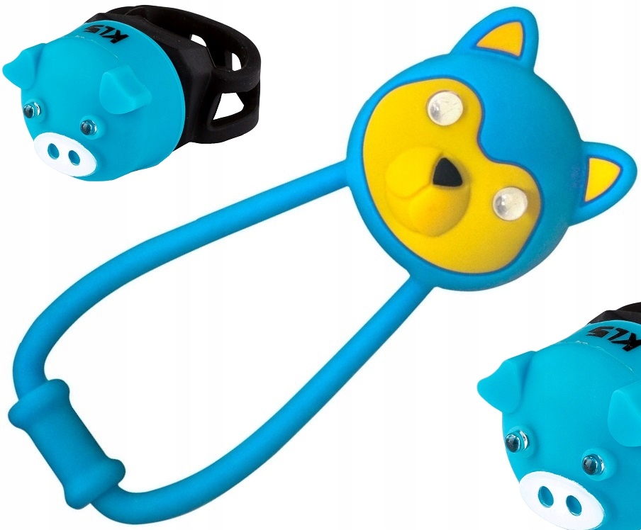 Kellys Animal Blue Bicycle Lights Set