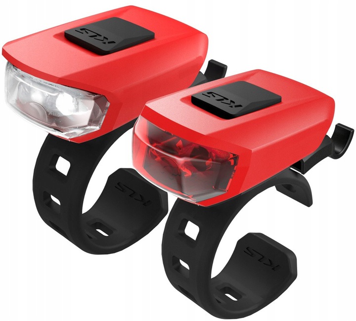 Sada bicyklových lampy Kellys Vega USB