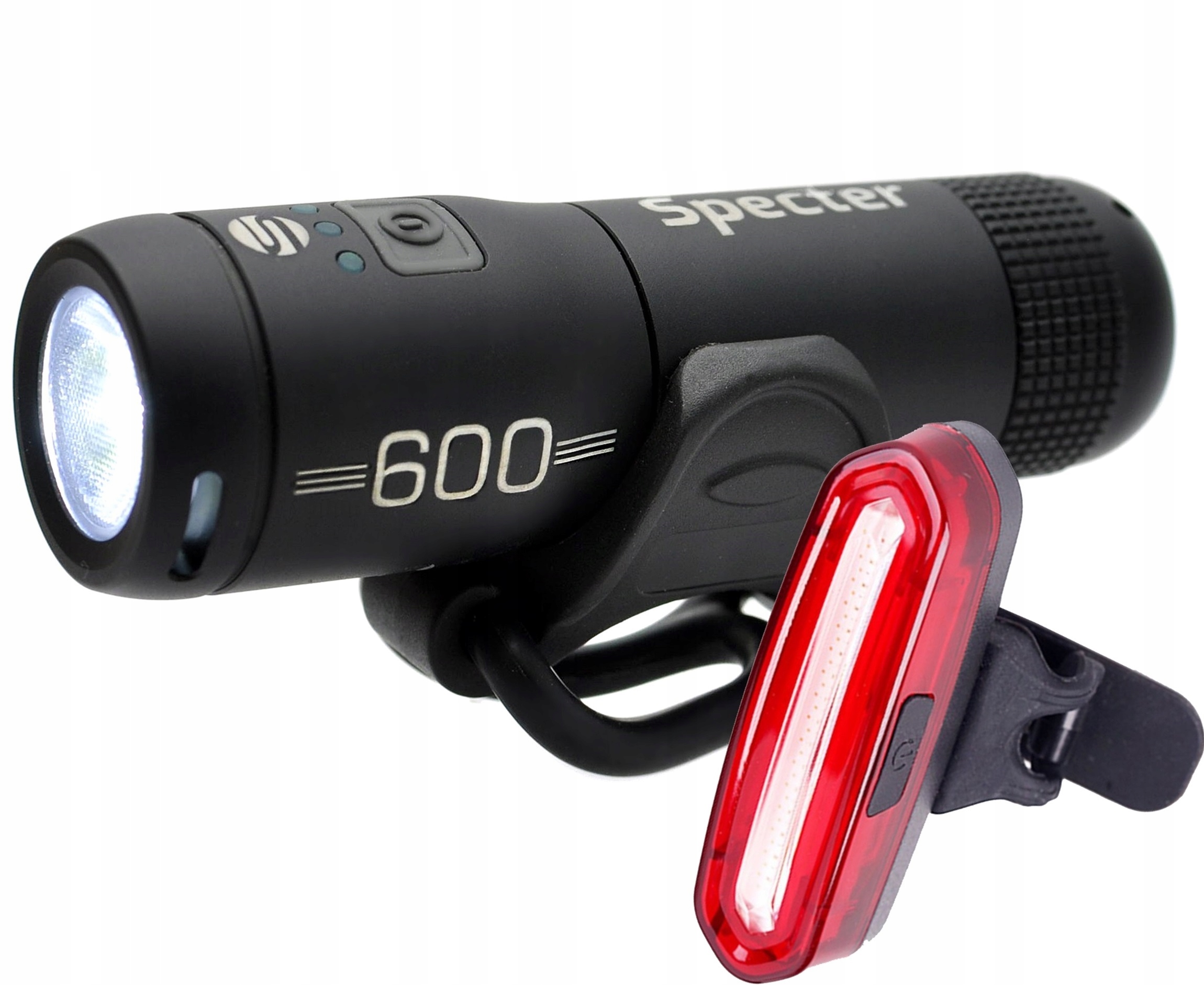 LED Specter 600 predné bicykel lampa
