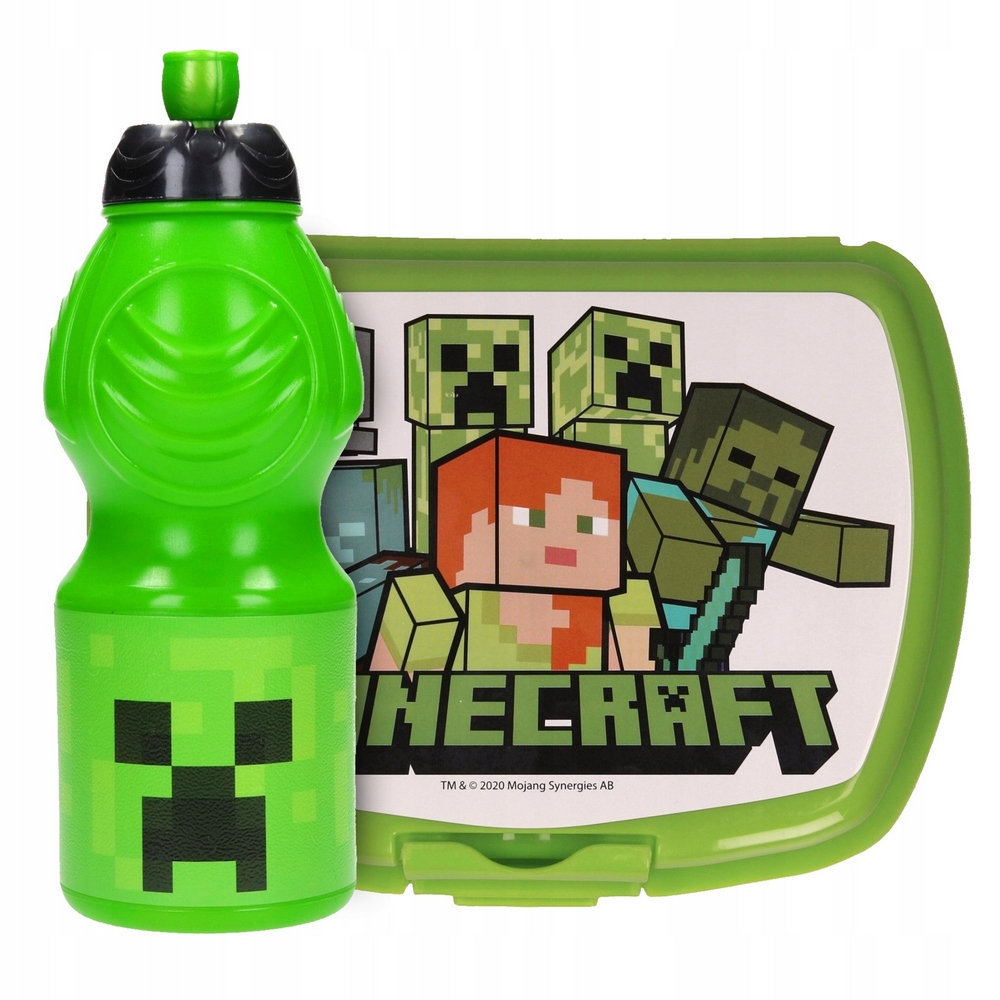 Detský desiatový box, fľaša - Fľaša na fľašu s vodou pre vodu Mepal Dino 400 ml