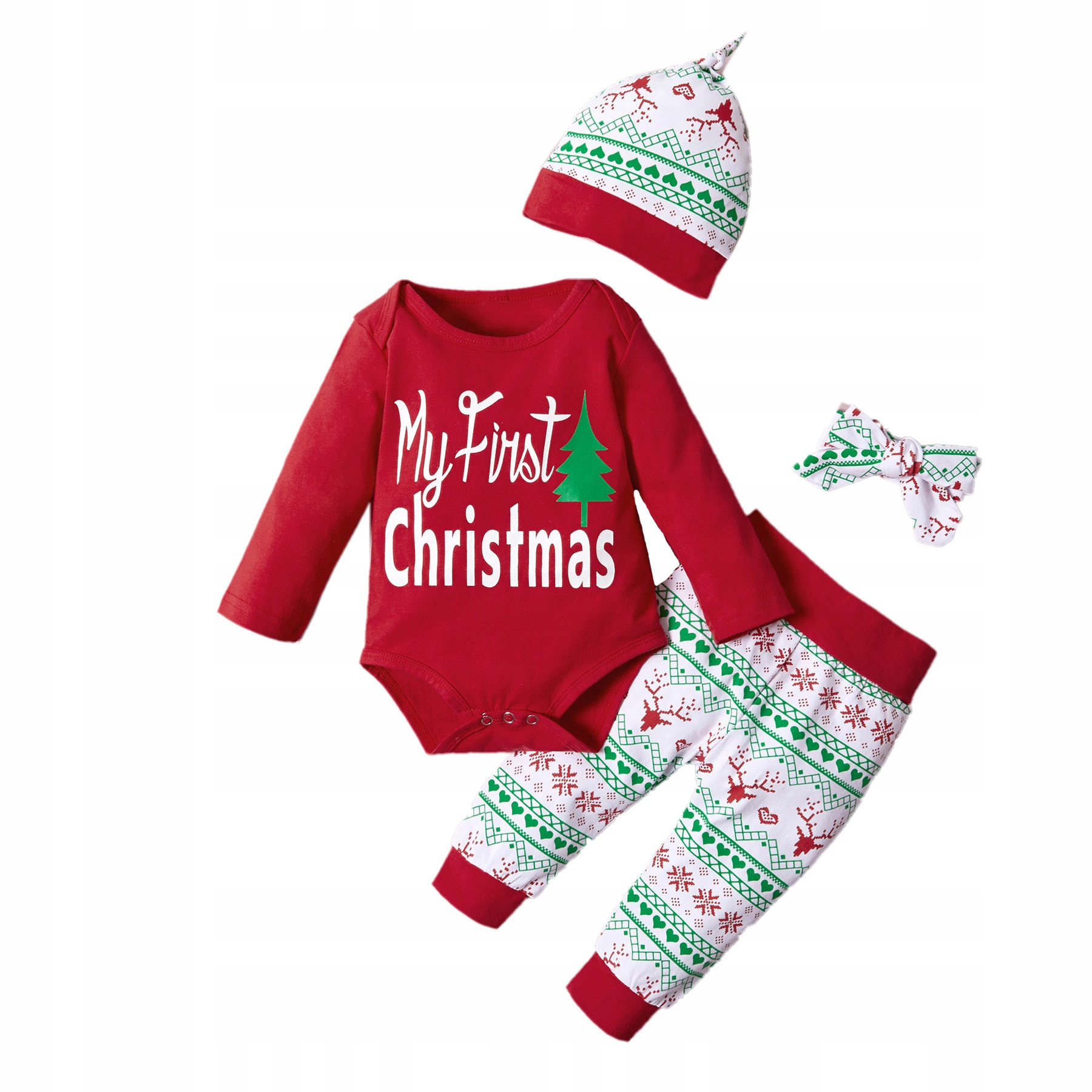 Detský komplet - Detská súprava Uprivatall 86 Red 4 PCS.