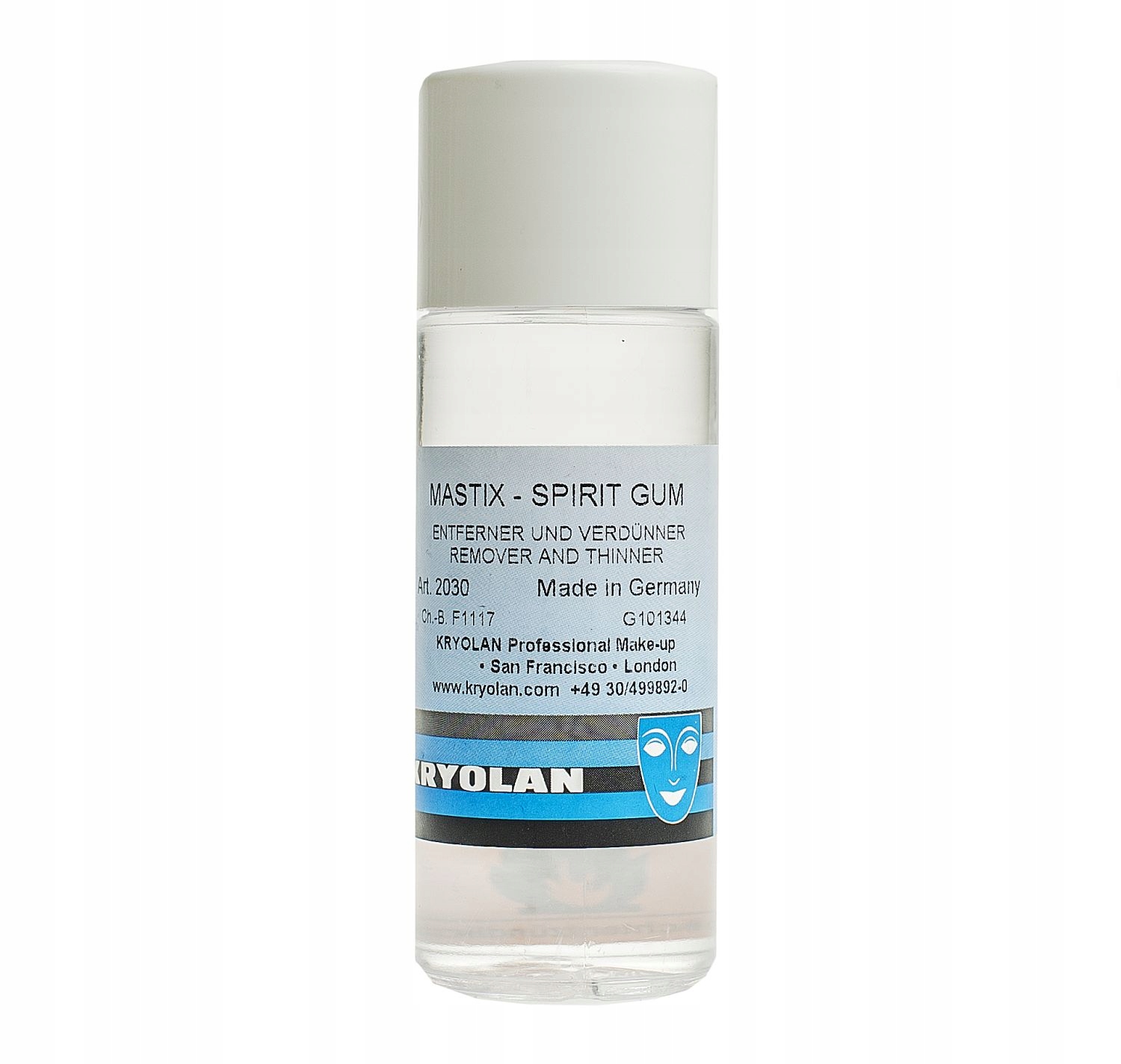 Kostým, maska - Mastix Kryolan 50 ml brada Glue podložka