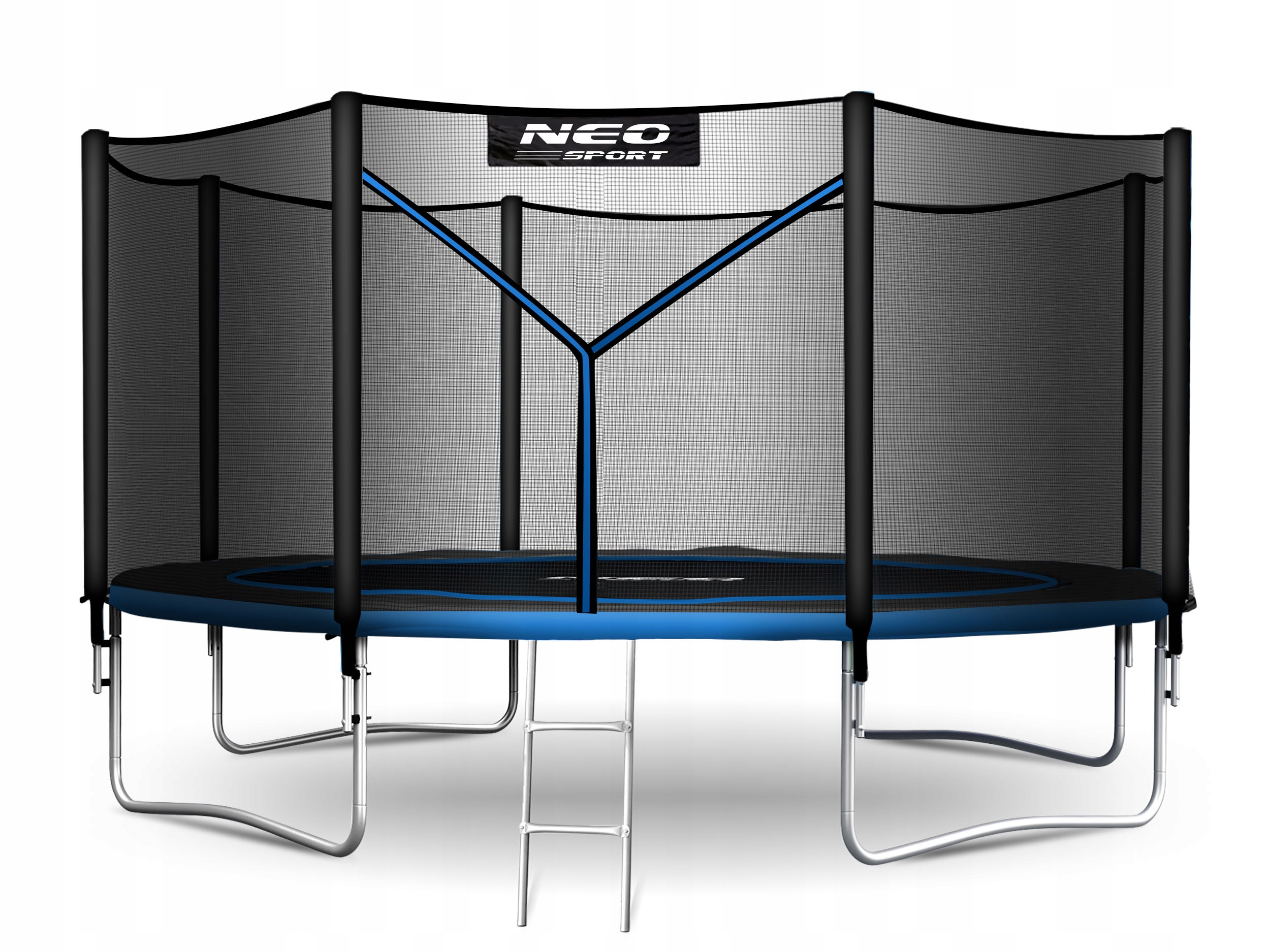 Detská záhradná trampolína s vnútornou sieťou 404 cm Neosport 13 stôp