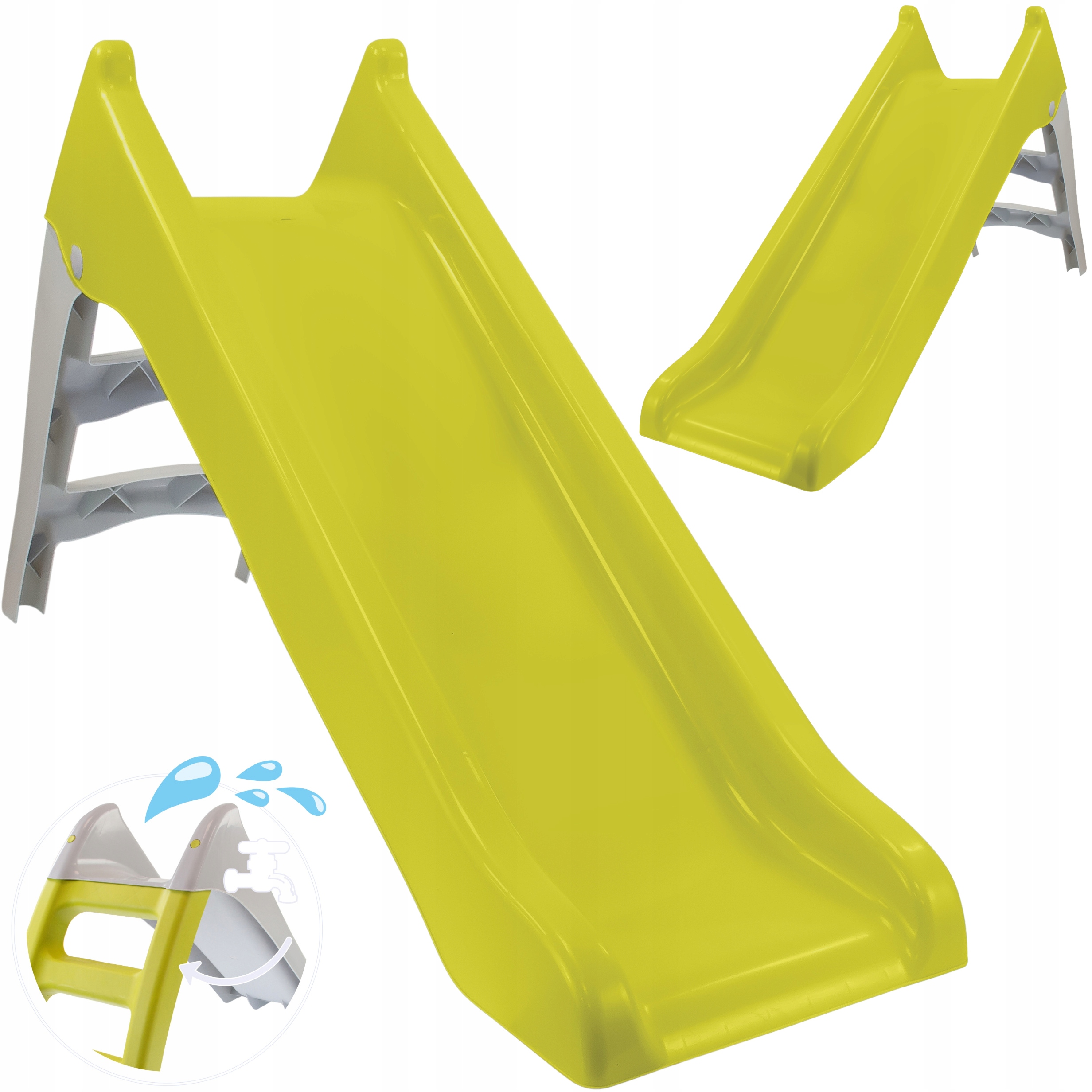 Záhradná šmykľavka 140 cm Mochtoys zelená