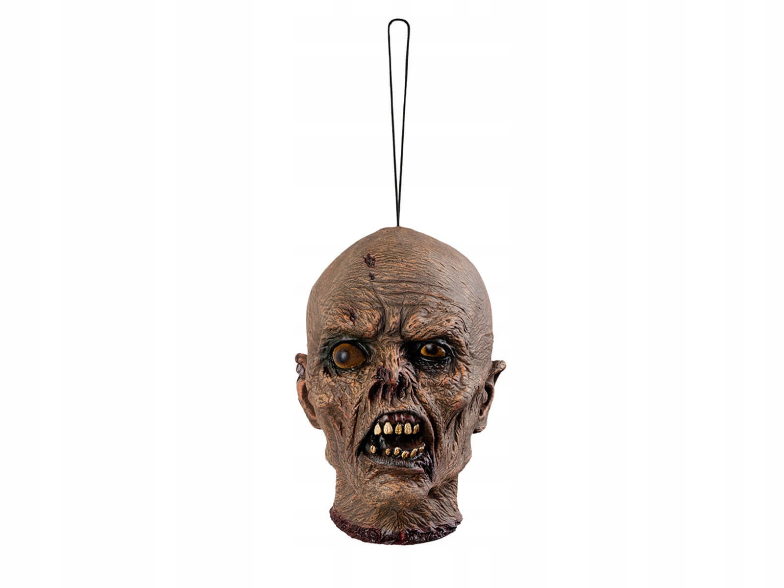 Halloweenska dekorácia na zavesenú hlavu voodoo