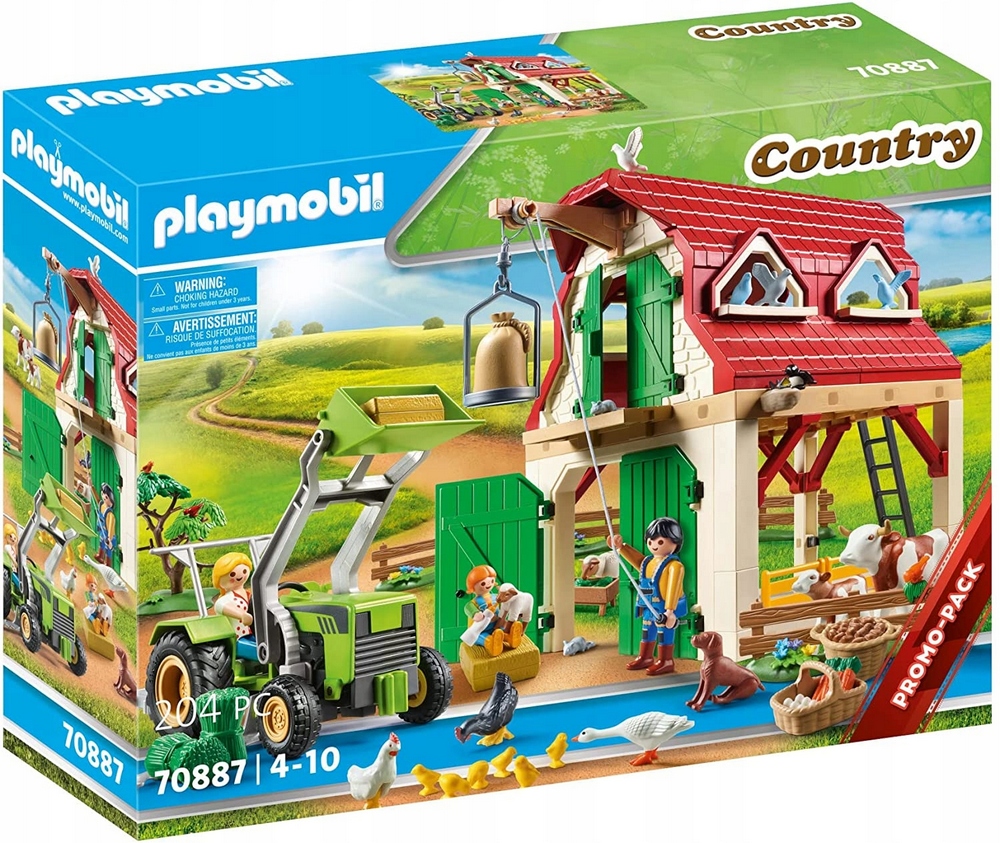 Playmobil Farm Farm Bar Tractor Farm