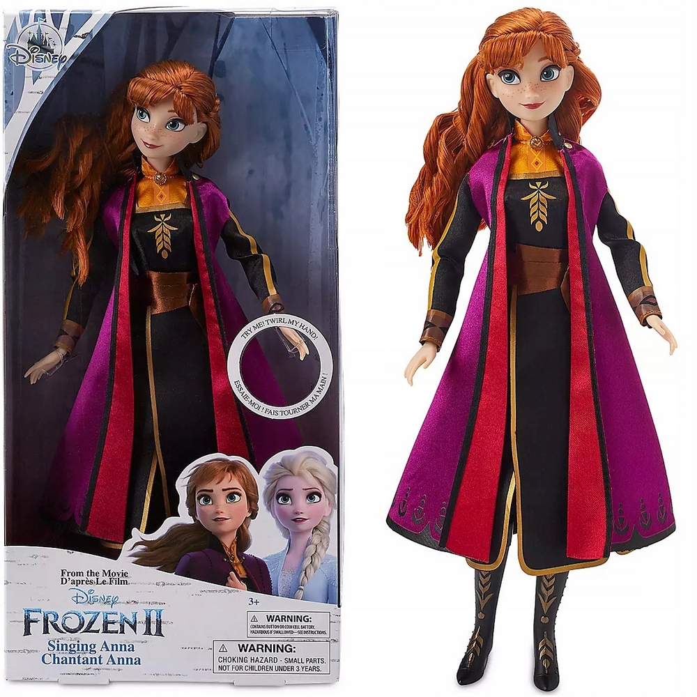 Spievanie Anna Land of Ice Frozen Doll 30 cm