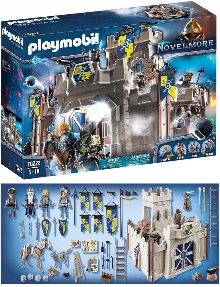 Playmobil Pevnosť Novelmore 70222 hrad KNIGHTS