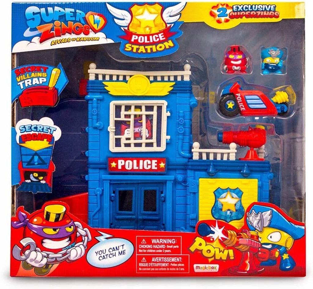 Super Zings Policajná súprava + 2 figúrky