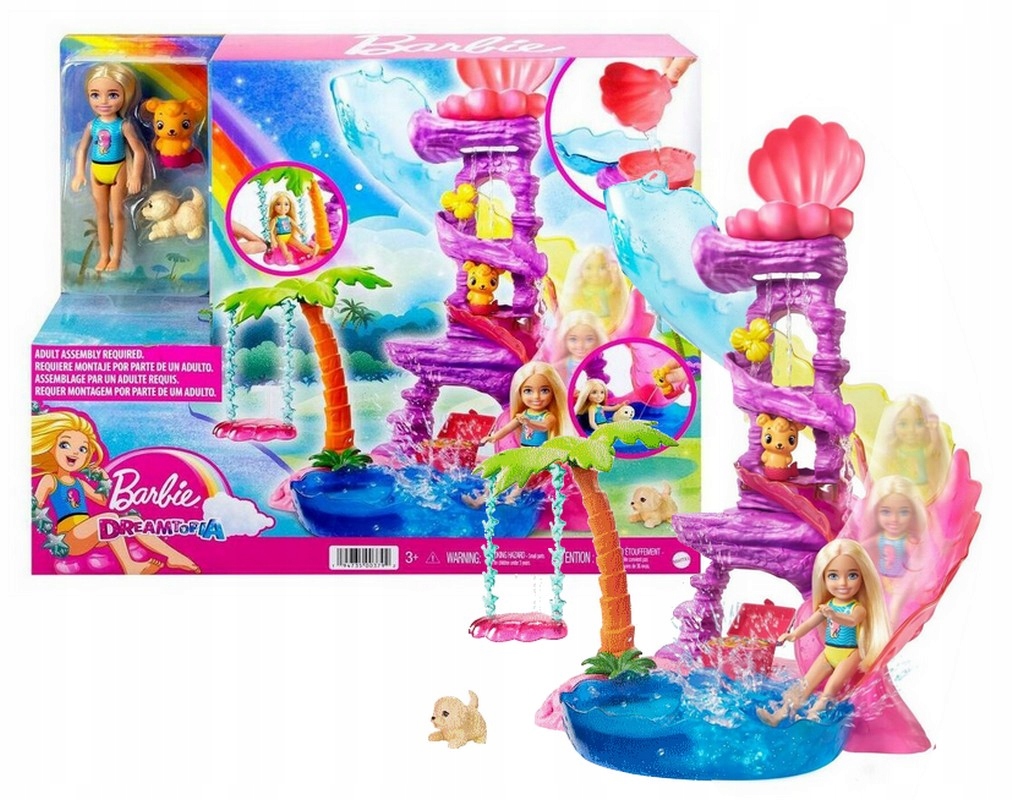Tobogán BARBIE CHELSEA WATER LAGUNA