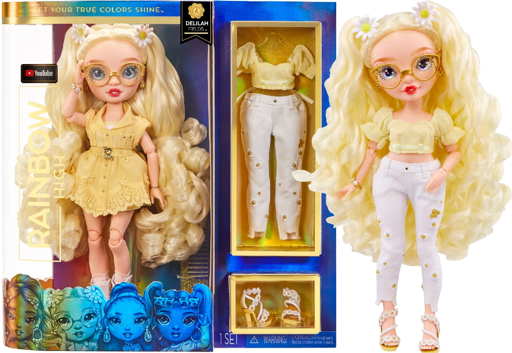 Rainbow High Doll Delilah Fields 578307 Series 4