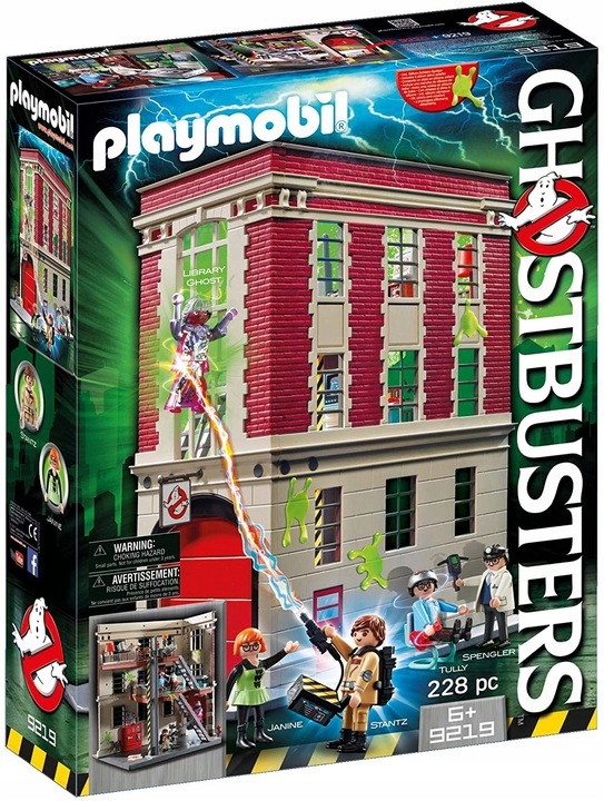 PlayMobil 9219 Ghost Conquerors Hasičská základňa