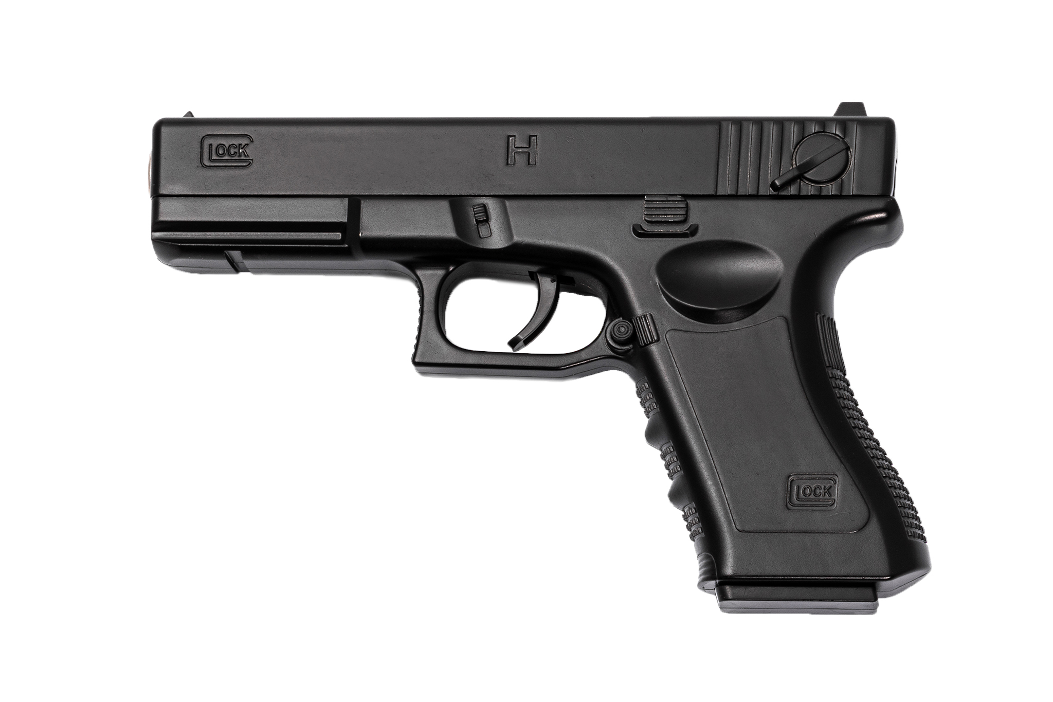 Kovová pištoľ C7 replika Glock + 500 guličiek