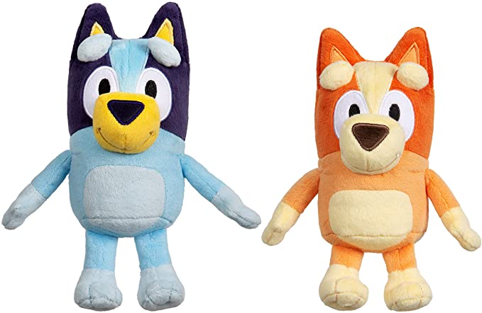 2 x Bluey a Bingo Original plyšový maskot 28 cm