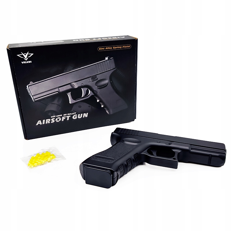 Replika kovovej guličky 1: 1 Glock-17