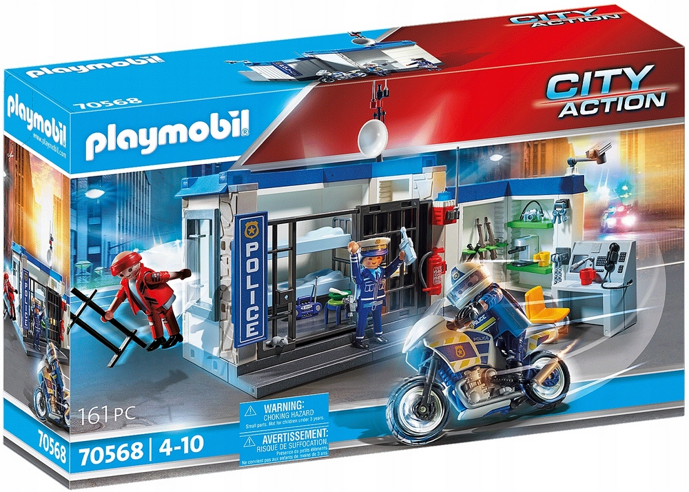Playmobil 70568 policajný útek z väzenia
