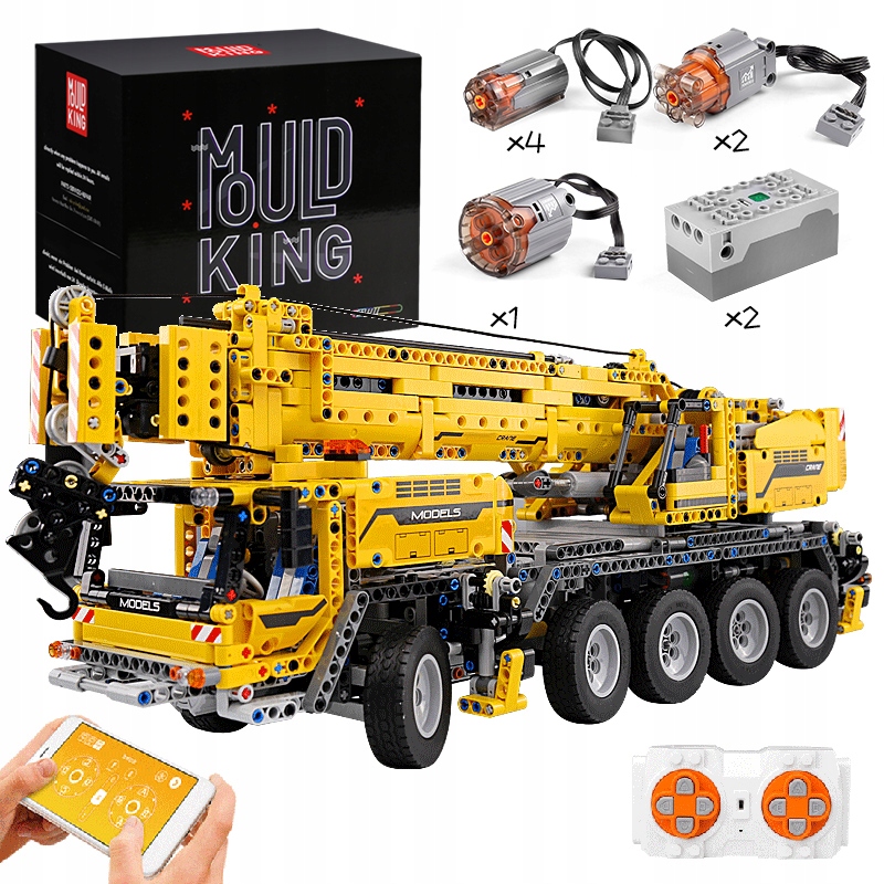 Technológia 13107 APP RC Mechanical Crane MK II