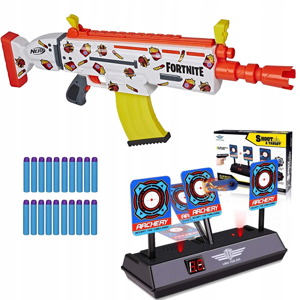 Nerf Fortnite Ar l Dur +Electronic Shield