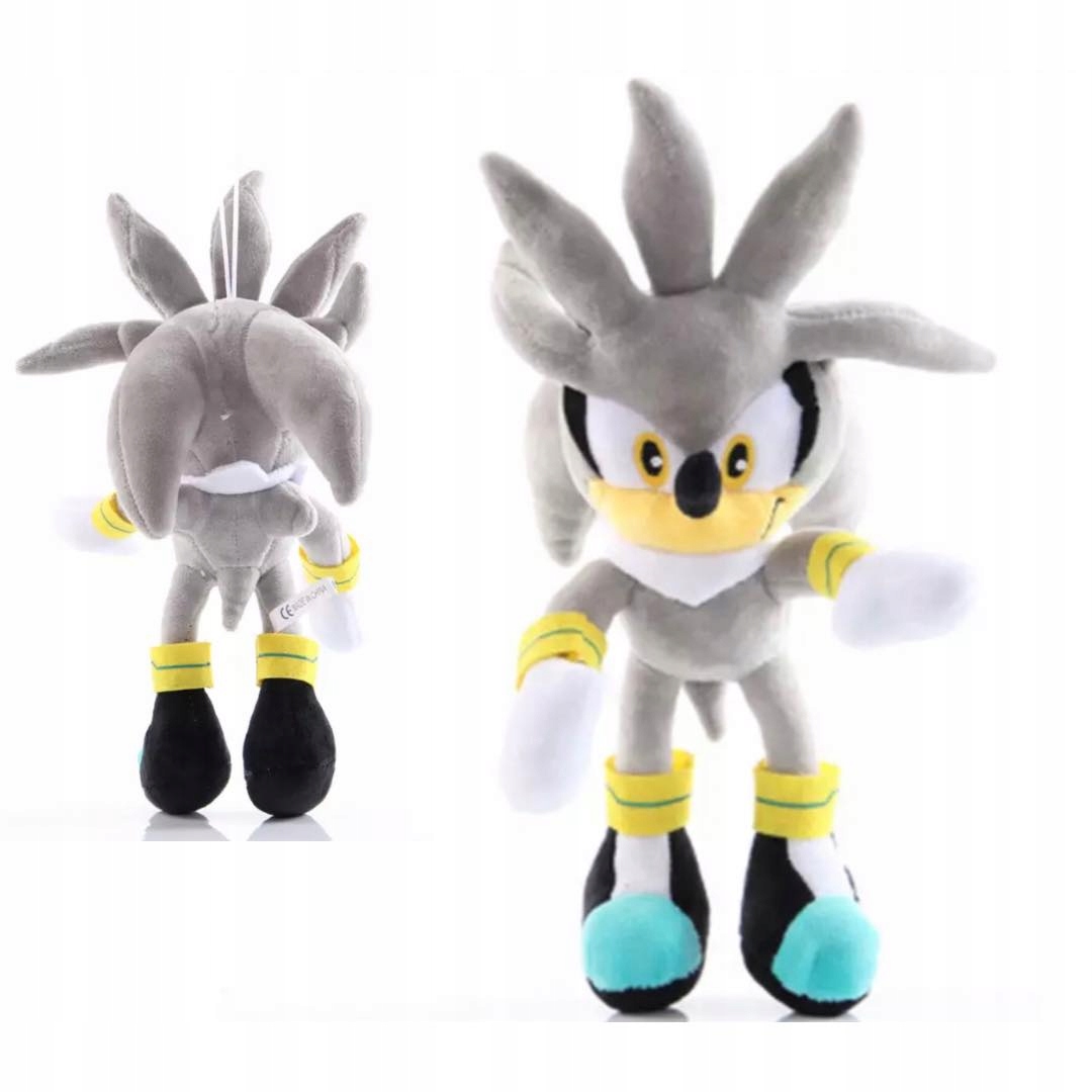 Sonic Silver Jeż Mascot Mascot 21 cm