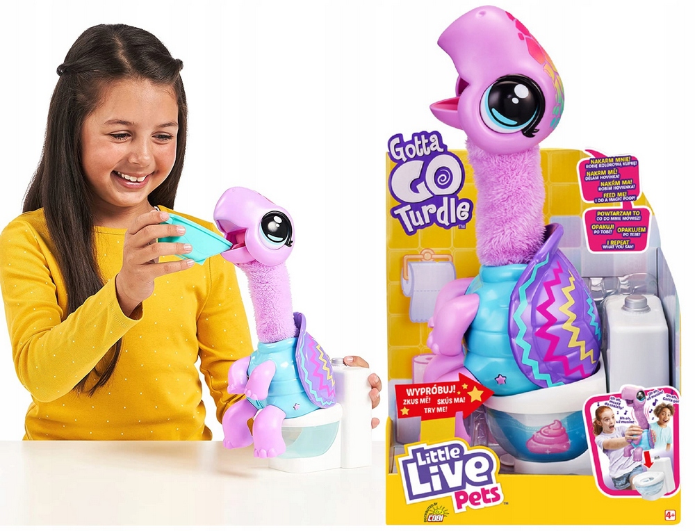 Cobi Little Live Pets Musia Interaktívna korytnačka