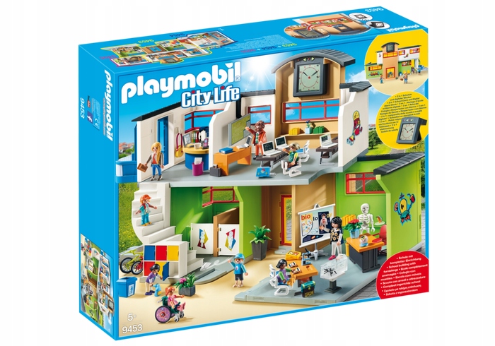 PlayMobil 9453 Veľká škola s vybavením